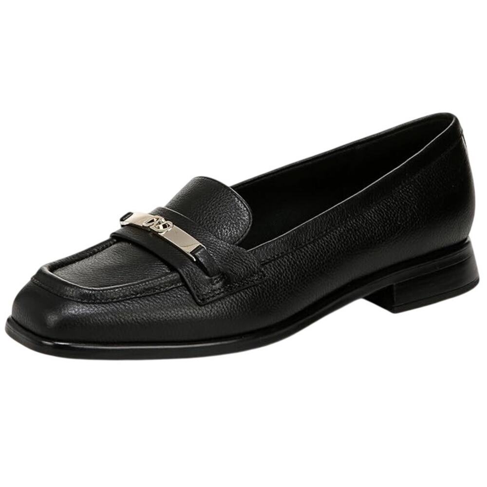 Naturalizer Womens Fabienne Loafers Size 10 M Black Leather NWOB
